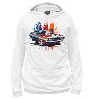 Muscle car в ярких цветах