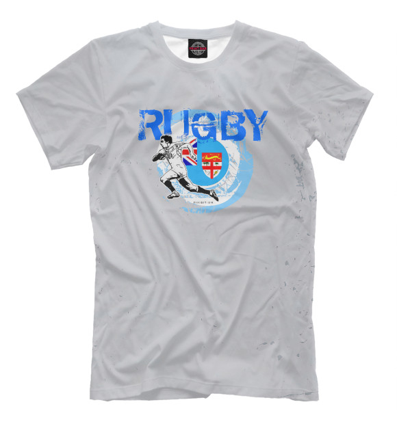 Футболка для мальчиков с изображением Fiji Rugby цвета Белый
