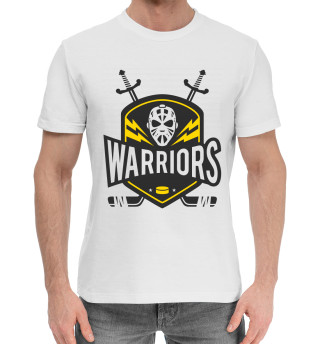 Мужская хлопковая футболка Warriors