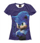Женская футболка Sonic