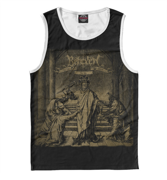 Майка для мальчика с изображением Behexen цвета Белый