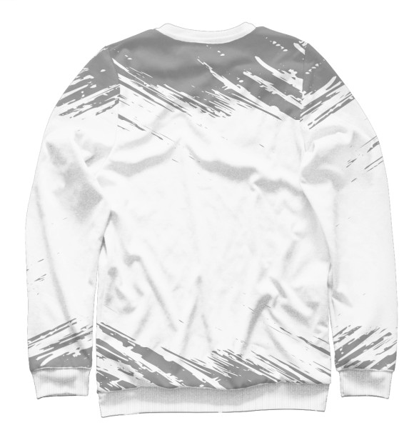 Мужской свитшот с изображением Я же Олег цвета Белый