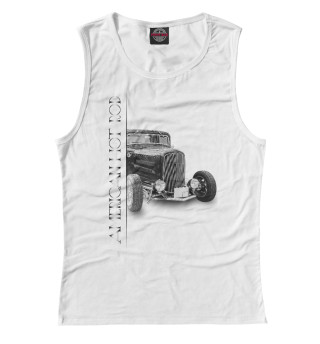 Outlaw hot rod на белом фоне