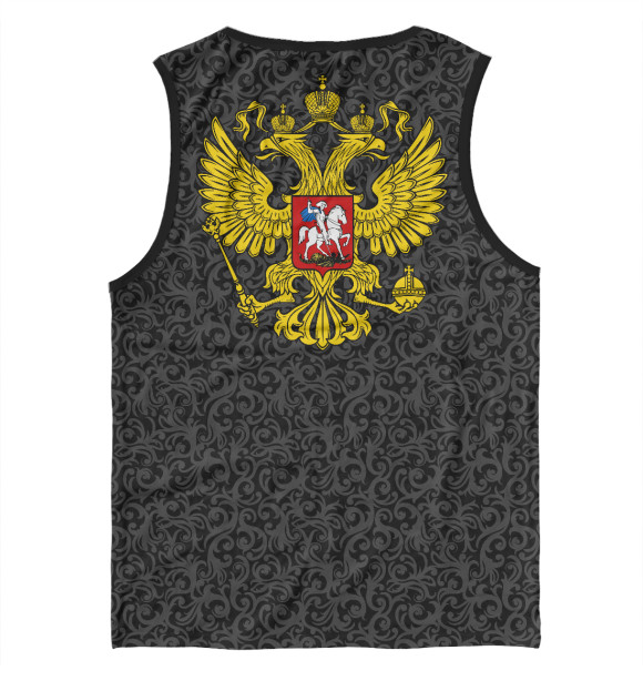 Майка для мальчика с изображением Я Русский цвета Белый