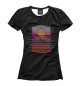 Футболка для девочек Geometric Sunset