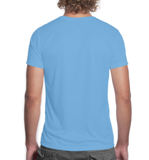 Мужская футболка с изображением My Singing Monsters Composer голубой фон цвета Белый