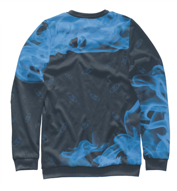 Свитшот для девочек с изображением Лада / Lada цвета Белый