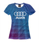 Женская футболка AUDI Neon