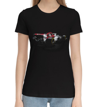 Хлопковая футболка для девочек Alfa Romeo F1