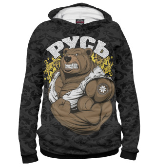 Женское худи Медведь русич
