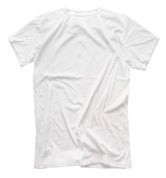 Мужская футболка с изображением Senpai цвета Белый