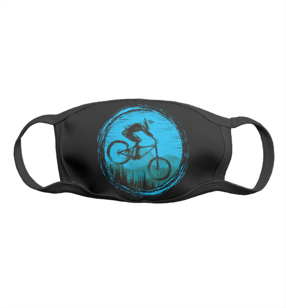 Маска тканевая с притом Moon rider цвета Белый Маска тканевая с изображением Moon rider цвета Белый