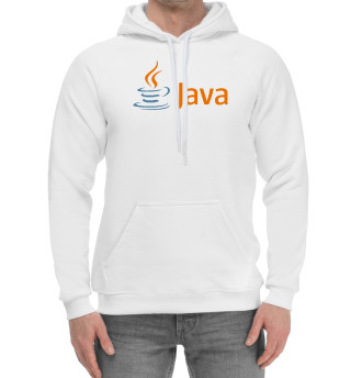 Мужской хлопковый худи Java Programmer