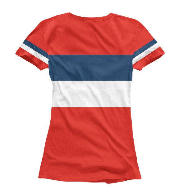Женская футболка с изображением Рожден в СССР 1986 год цвета Белый