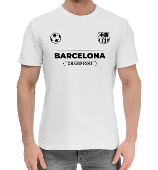 Хлопковая футболка для мальчиков Barcelona Униформа Чемпионов