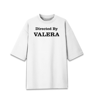 Женская футболка оверсайз Directed By Valera