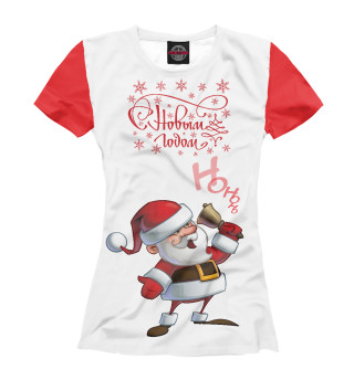 Футболка для девочек Santa Ho Ho Ho