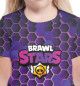 Футболка для девочек Brawl Stars