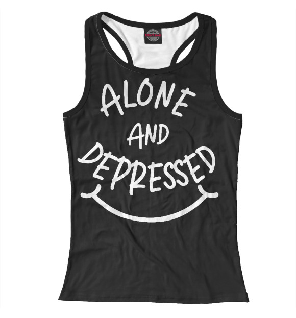 Женская майка-борцовка с изображением Bring Me the Horizon цвета Белый