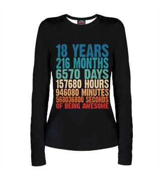 18 Years Of Being Awesome