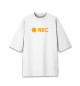 Женская футболка оверсайз REC