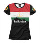 Женская футболка Tajikistan