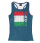 Женская майка-борцовка Vintage Italian Flag Boxing