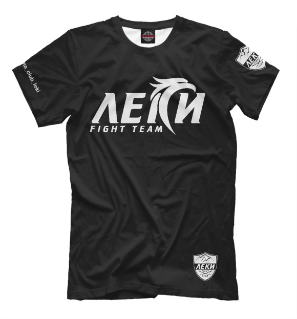 Футболка для мальчиков с изображением Леки цвета Белый