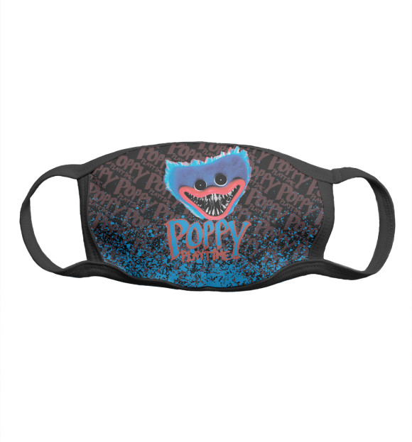 Маска тканевая с изображением Poppy Playtime цвета Белый