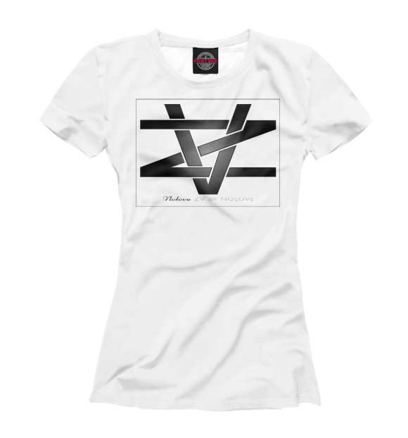 Футболка для девочек с изображением Design by Nolove цвета Белый