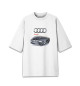 Женская футболка оверсайз Audi