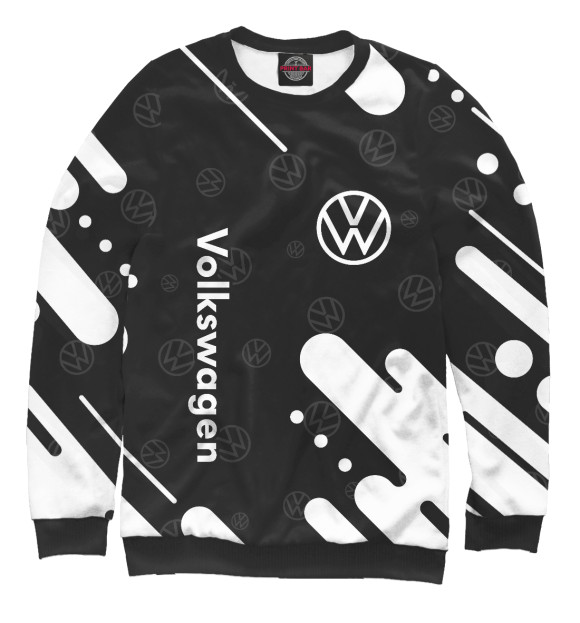 Женский свитшот с изображением Volkswagen цвета Белый