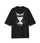 Женская футболка оверсайз Abbath