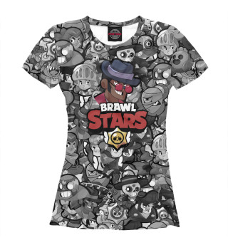 Футболка для девочек Brawl Stars Brock