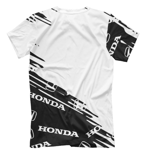Футболка для мальчиков с изображением Honda цвета Белый