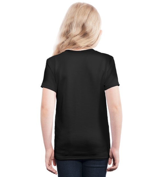 Футболка для девочек с изображением Brawl Stars UNICORN цвета Белый