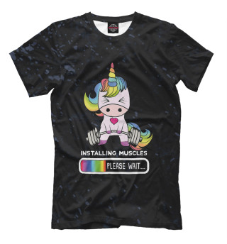 Мужская футболка Unicorn Gym