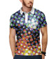 Мужское поло Color pattern