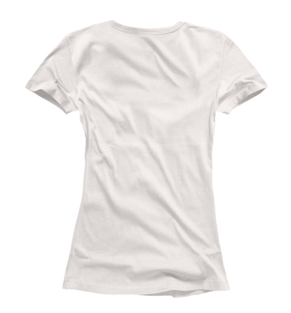 Женская футболка с изображением Ведьмина Служба Достаки цвета Белый