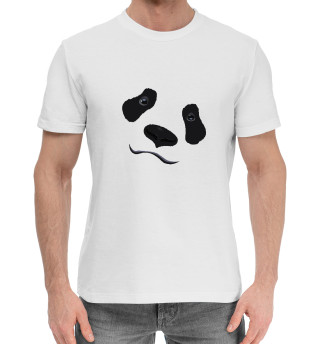 Хлопковая футболка для мальчиков Взгляд панды