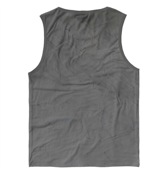 Мужская майка с изображением Hockey Beast цвета Белый