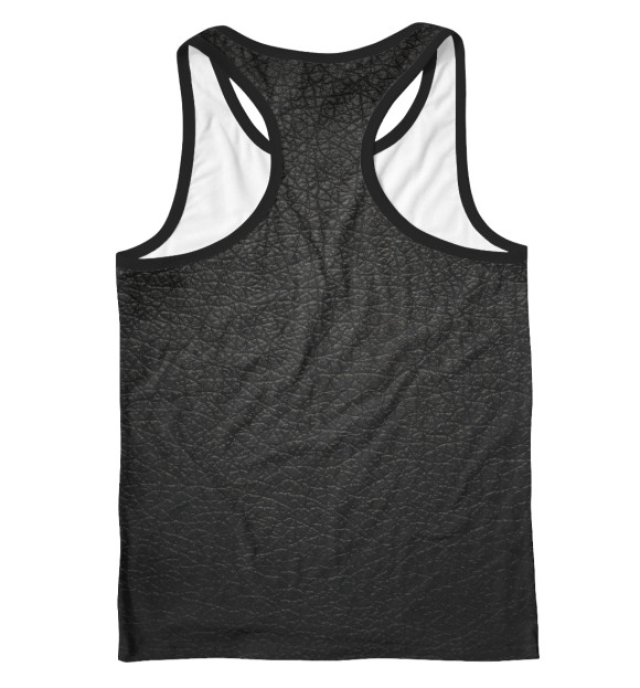 Мужская майка-борцовка с притом Muay Thai Instructor цвета Белый Мужская майка-борцовка с изображением Muay Thai Instructor цвета Белый