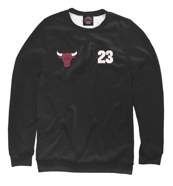 Свитшот для мальчиков с изображением Chicago Bulls цвета Белый
