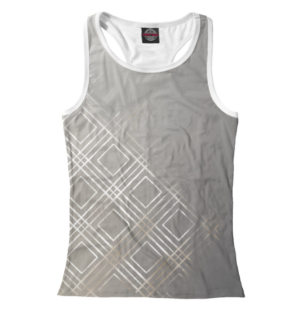 Женская майка-борцовка с изображением Вдохновлённые Dior цвета Белый