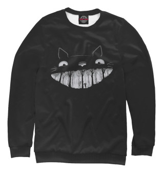 Женский свитшот Smiling Totoro