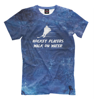 Hockey Players Walk