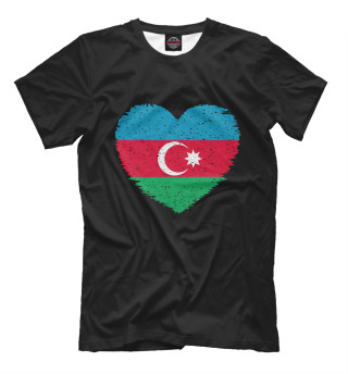 Футболка для мальчиков Сердце Азербайджана