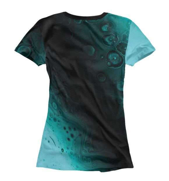 Женская футболка с изображением BTS (БТС) цвета Белый