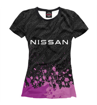 Женская футболка Nissan Pro Racing (purple)