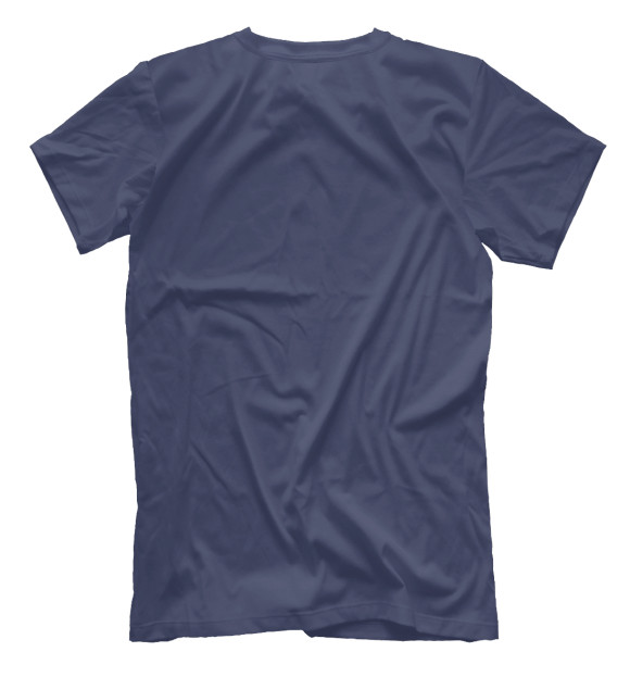 Мужская футболка с изображением Голицыно ОФИЦЕР ГРАНИЦЫ ВПУ цвета Белый